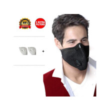 Allergy Mask Anti Pollution Mask Respirator Pollen Mask with Activated Carbon Dust Mask Anti Allergy Woodworking Dust Mask, Running Mask Anti Fume Mas
