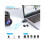 Micro USB OTG to USB 2.0 SD Card Adapter, Micro SD Card Reader, Trail Camera Memory Card Adapter Connector for Android Phone/Computer/Tablet, Supports 4