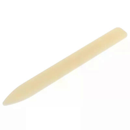 KiWarm 15CM Natural Bone Folder Tool For Scoring Πτυσσόμενο τσάκισμα από χαρ