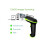 2D Wireless Barcode Scanner 2-in-1 433Mhz wireless & USB 2.0 Wired 1D QR PDF417 Data Matrix Bar Code Scanner Cordless CMOS Image Barcode Reader for Mo 4