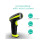 USB Barcode Scanner with Stand Automatic Sensing 1D Handheld Wired Laser Bar Code Reader Portable Hand Bar Code Scanner Fast Auto Scan for Warehouse R 4