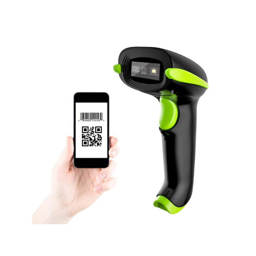 3-In-1 2D Barcode Scanner Bluetooth & 2.4G Wireless & USB Wired CMOS Image Bar Code Reader For QR PDF417 Data Matrix Screen Code USB Scanner with Mobi 1