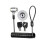 Cable Lock Security Lock Cable Combination Lock Anti-Theft Cable Combination Lock for Smartphone/Laptop/MacBook/iPad/iPhone/Tablets Lock Security Lock 1