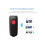 3-in-1 Bluetooth & Wired & 2.4G Wireless Barcode Scanner USB 1D Mini Portable Handheld CCD Bar Code Reader For Computer Tablet Smartphone Compatible w 6