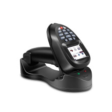 Barcode Scanner 1D 2D QR PDF417 Wireless and Collector Portable Data Terminal Inventory Device Bar Code Reader PDT with TFT Color LCD Screen & USB Cra