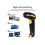 Wireless 1D 2D Barcode Scanner 3 in 1 Compatible with Bluetooth & 2.4GHz Wireless & Wired 1D 2D Bar Code Reader with Stand Datamatrix PDF417 QR Bar C 5