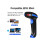 Wireless 2D Barcode Scanner 2 in 1 2.4GHz Wireless & USB 2.0 Wired 1D 2D Barcode Reader with Stand Datamatrix PDF417 QR Bar Code Scanner for Mobile P 5
