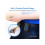 Barcode Scanner Portable 1D Wireless Bluetooth Barcode Reader Compatible with Windows Android iOS Systems for Store Supermarket Warehouse Library 7
