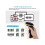 Wireless 1D 2D Barcode Scanner 3 in 1 Compatible with Bluetooth & 2.4GHz Wireless & Wired 1D 2D Bar Code Reader with Stand Datamatrix PDF417 QR Bar C 6