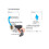 Wireless Barcode Scanner with USB Cradle Receiver Charging Base 433MHz Handheld 1D Cordless Laser Barcode Reader Portable Bar Code Scanning for Retail 7