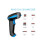 2D Wireless Barcode Scanner 2-in-1 433Mhz wireless & USB 2.0 Wired 1D QR PDF417 Data Matrix Bar Code Scanner Cordless CMOS Image Barcode Reader for Mo 7