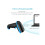 2D Wireless Barcode Scanner 2-in-1 433Mhz wireless & USB 2.0 Wired 1D QR PDF417 Data Matrix Bar Code Scanner Cordless CMOS Image Barcode Reader for Mo 5