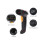 Werleo Barcode Scanner 1D USB Handfree Automatic Barcode Scanner Reader Wired Handheld Barcode Scanner POS Scanning Reader with Adjustable Stand Holde 4