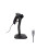 Werleo Barcode Scanner 1D USB Handfree Automatic Barcode Scanner Reader Wired Handheld Barcode Scanner POS Scanning Reader with Adjustable Stand Holde 2