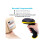 Barcode Scanner Wireless 1D 2D 2-in-1 2.4G Wireless & USB 2.0 Wired 2D QR Bar Code Scanner Cordless CMOS Image Barcode Reader for Mobile Payment Compu 8