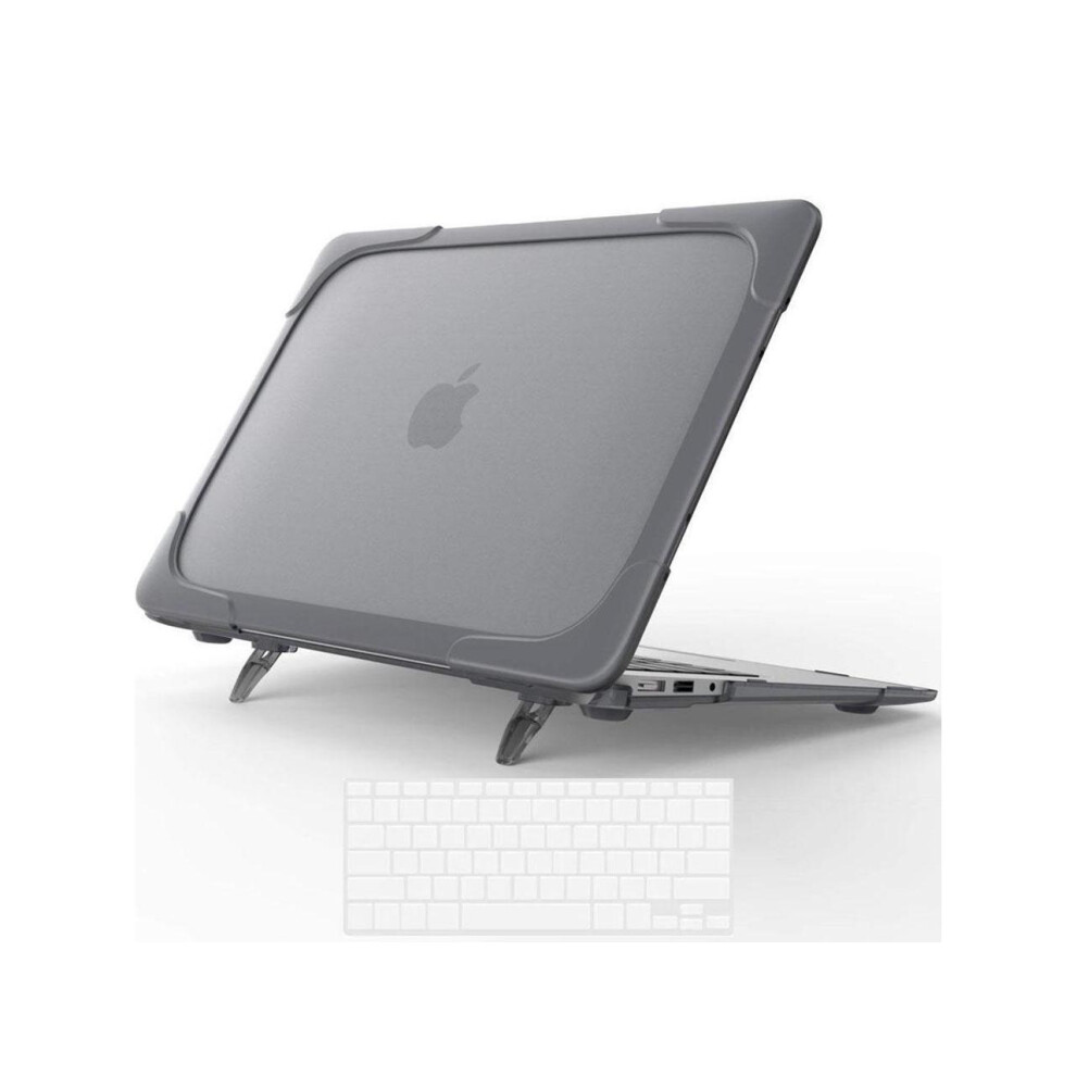 Laptop Case For Macbook Air 13 Inch Case A1466 A1369 (2010-2017 Release), Hard Plastic Bumper Protective Cover Shell With Kickstand, Keyboad Cover Ski 609808299489