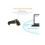 2D Wireless Barcode Scanner 2-in-1 433Mhz wireless & USB 2.0 Wired 1D QR PDF417 Data Matrix Bar Code Scanner Cordless CMOS Image Barcode Reader for Mo 7