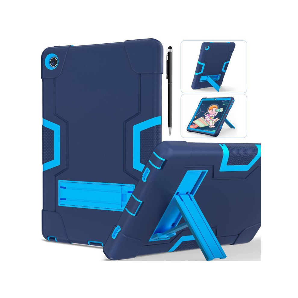 Case For Lenovo Tab M10 Plus 3Rd Gen 10.6 Inch 2022 With Tb-125Fu Tb-128Fu Tb-128Xu With Kickstand, Heavy Duty Shockproof Protective Cover With Stylus 609808301724