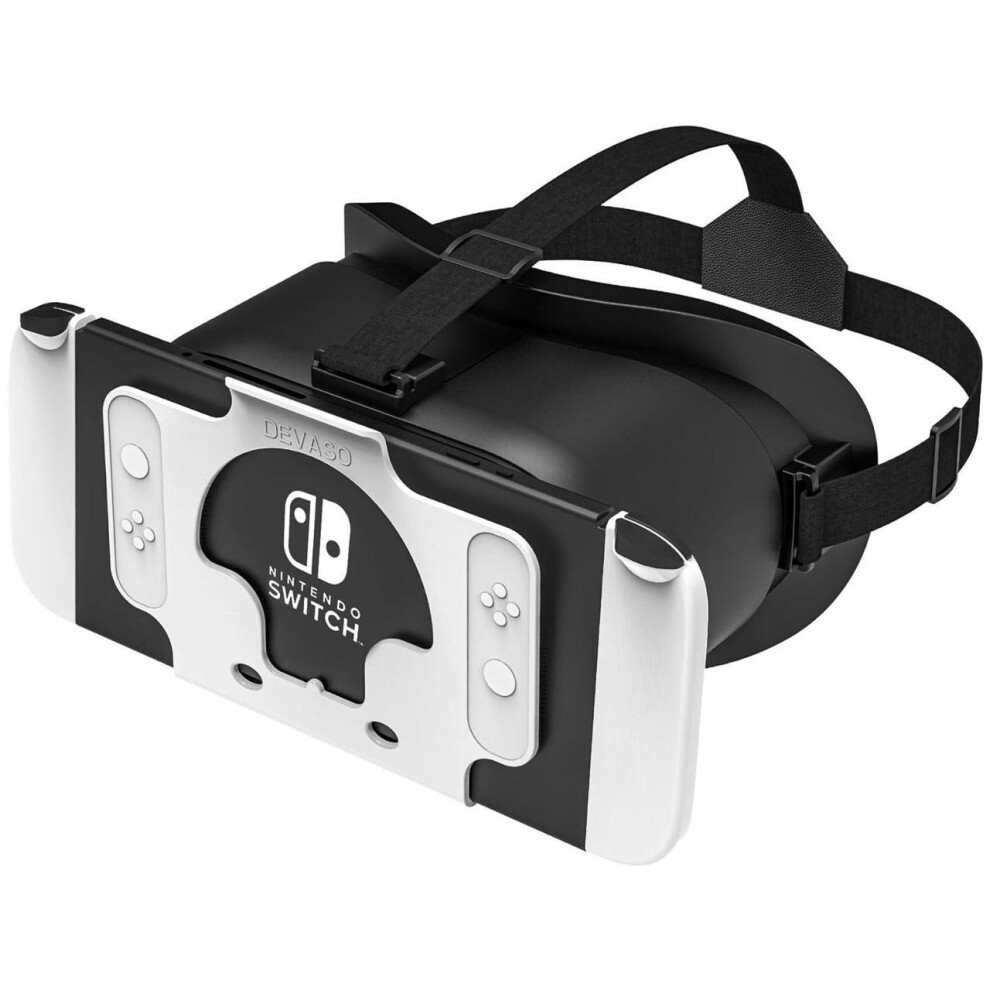 Upgraded Vr Headset For Nintendo Switch & Switch Oled Model, Switch Virtual Reality Glasses With Adjustable Hd Lenses And Comfortable Head Strap, Labo 609808302219