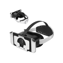 VR Headset with Elite Strap for Nintendo Switch & OLED, 3D VR Glasses Switch Virtual Reality Glasses Goggles with Adjustable Lens & Lightweight Headse