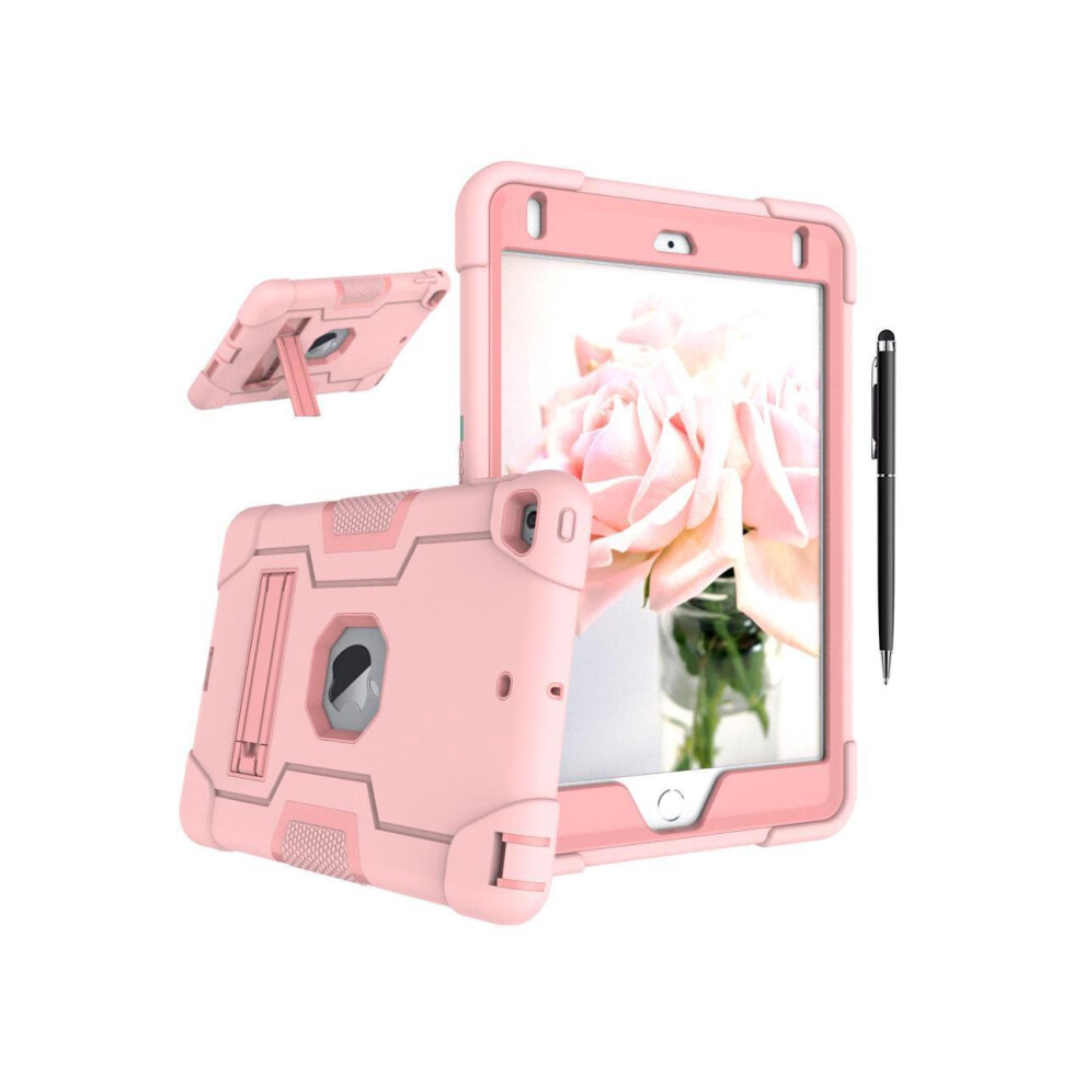 Case For Ipad Mini 5 2019, Ipad Mini 4 2015 With Kickstand, Heavy Duty Shockproof Protective Cover With Stylus Pen 609808302677