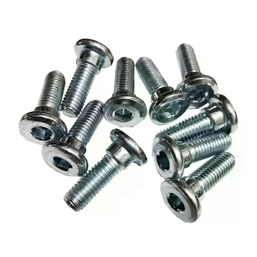Lot de 10 vis de fixation pour disque de frein de moto M8 x 20 mm