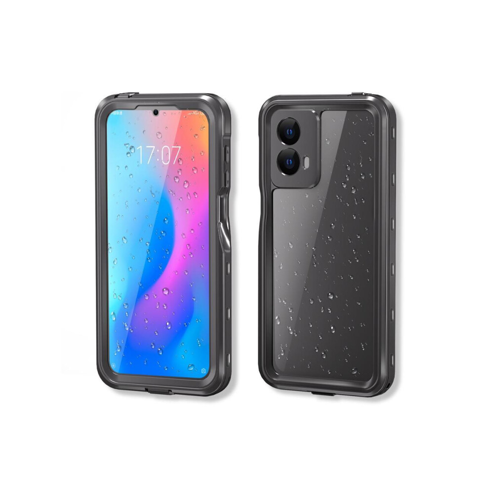 for Motorola Moto G 5G 2024 / Moto G Play 5G 2024 Phone Case with Built-in Screen Protector Waterproof Case Rugged Underwater Duustproof Shockproof Dr
