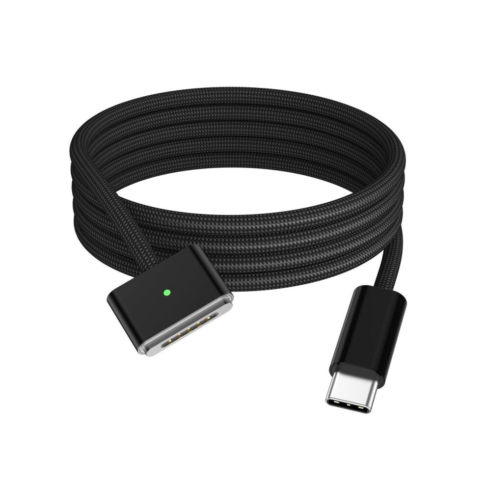 For 140W Usb C To Magnetic 3 Cable, Compatible With Macbook Air 13 / 15 Inch M3 2024, Macbook Air 15 Inch M2 2023, Macbook Air 13 Inch M2 2022, Macboo 609808304343
