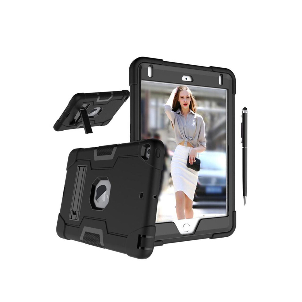 Case For Ipad Mini 5 2019, Ipad Mini 4 2015 With Kickstand, Heavy Duty Shockproof Protective Cover With Stylus Pen 609808302639