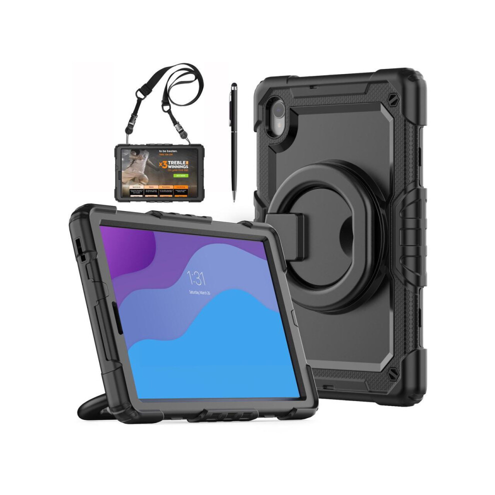 Case For Lenovo Tab M10 Hd 2Nd Gen 10.1 Inch 2020 Tb-X306 Tb-X306f Tb-X306x With Screen Protector Shockproof Protective Cover With Pen Holder Stand An 609808304879