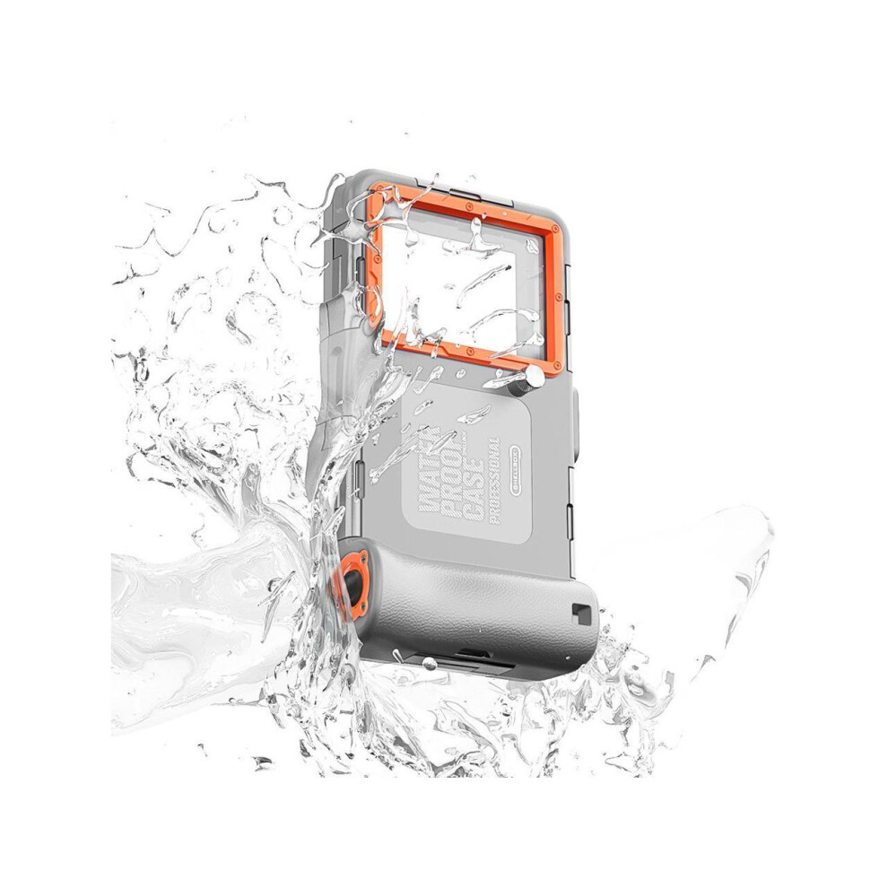 Universal Waterproof Phone Case For Snorkeling & Diving [50Ft/15M] Underwater Photography Video Protection Case With Lanyard For Iphone 15/14/ 13/12/ 609808305982
