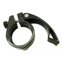 38mm opvouwbare fietszadelpenklem van aluminiumlegering met snelspanner voor zadelpenbuis Mountainbikezadel