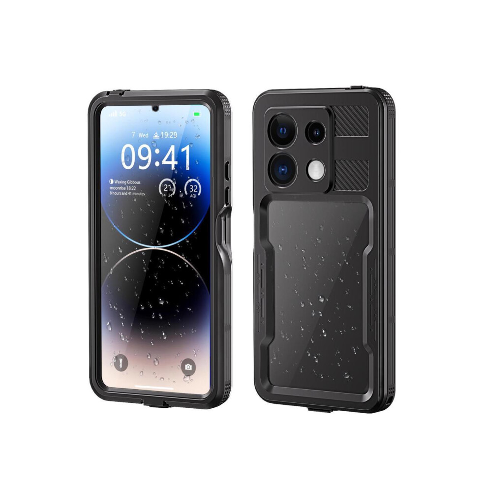 Waterproof Case For Xiaomi Redmi Note 13 Pro 5G, Ip68 Waterproof 360 Degree Protection Protective Cover Shockproof Cover With Built-In Screen Protecto 609808307399