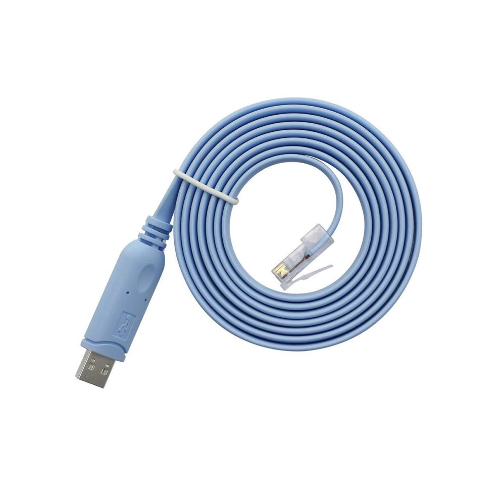 Usb Console Cable,Usb To Rj45 For Cisco Switch Console With Ftdi Chip Compatible Cisco, Netgear, Ubiquity, Linksys, Tp-Link Routers/Switches/Server Fo 609808307948