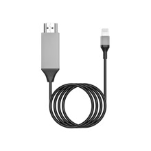[Apple MFi Certified] Lightning to HDMI Cable Adapter for iPhone,1080P Lightning Digital AV Adapter HDTV Cord Connector Compatible with iPhone/iPad to