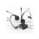 Bluetooth Headset, Wireless Headset with Mic for Work, Computer Headset with Microphone for PC, Bluetooth Lightweight Headset with Noise Cancelling Mi 7