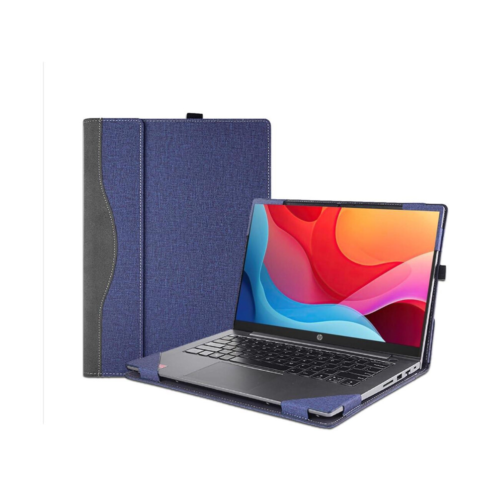 Photos - Travel Bags Laptop Case Cover for 16 inch HP Pavilion Laptop 16-af 16t-af & 16-ag 16z-ag,Separable PU Leather Notebook PC Sleeve Protect