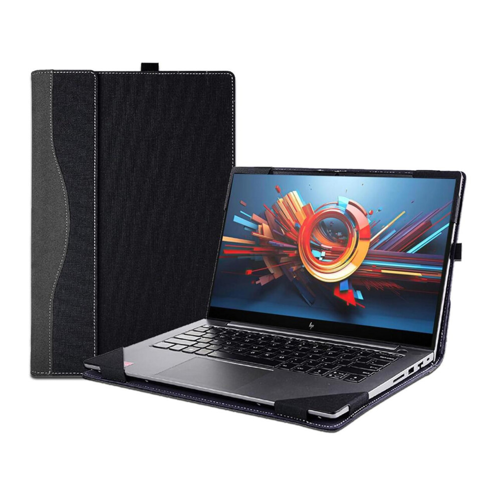 Laptop Case Cover For 17.3 Inch Hp Envy Laptop 17-Da 17T-Da 2024 & Asus Zenbook Pro 17 Um6702,Pu Leather Protective Sleeve Shell Bag With Pen Holder A 609808309539