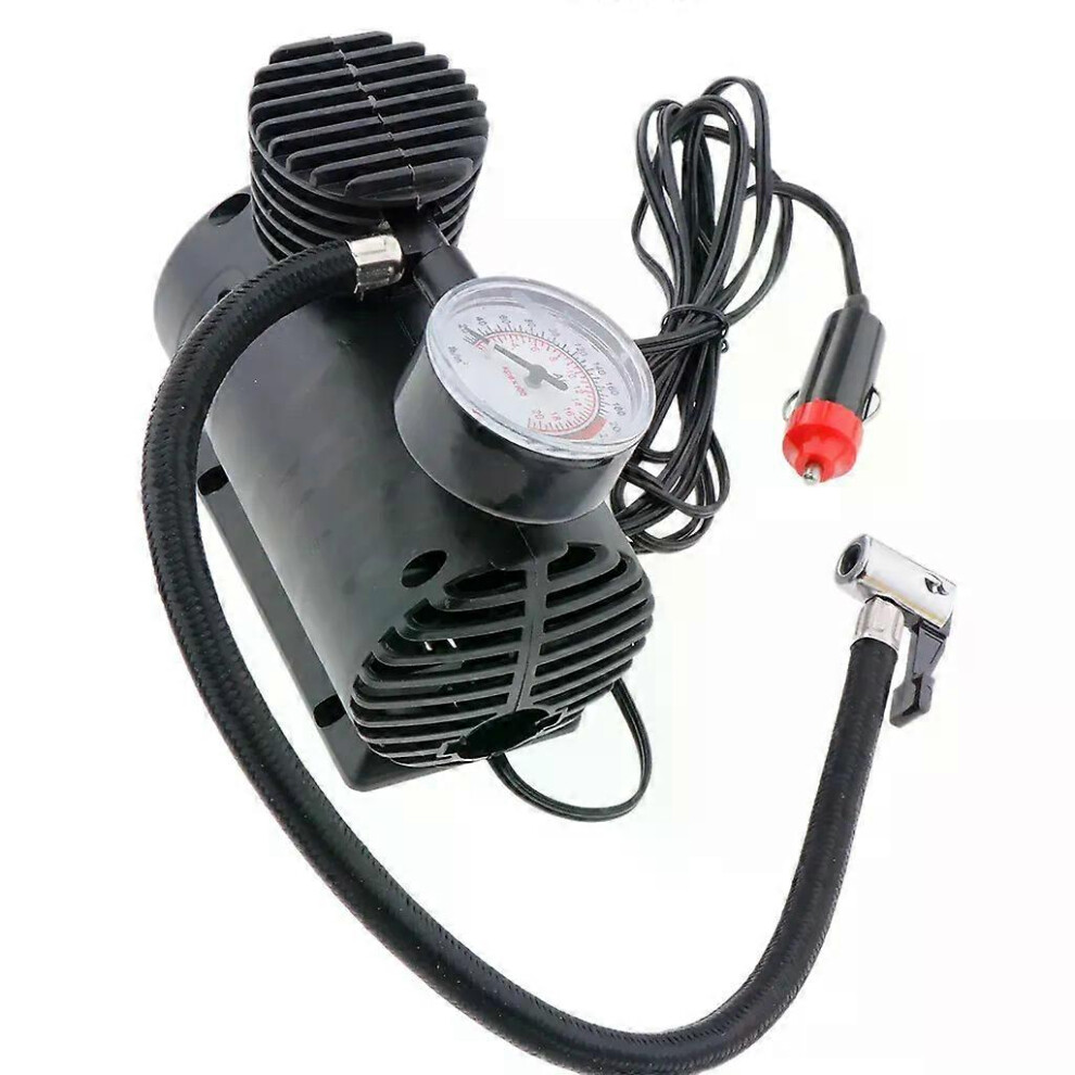 Gonfleur de pneus de voiture 12 V 300 PSI, compresseur d'air portable, pompe électrique pour pneus de