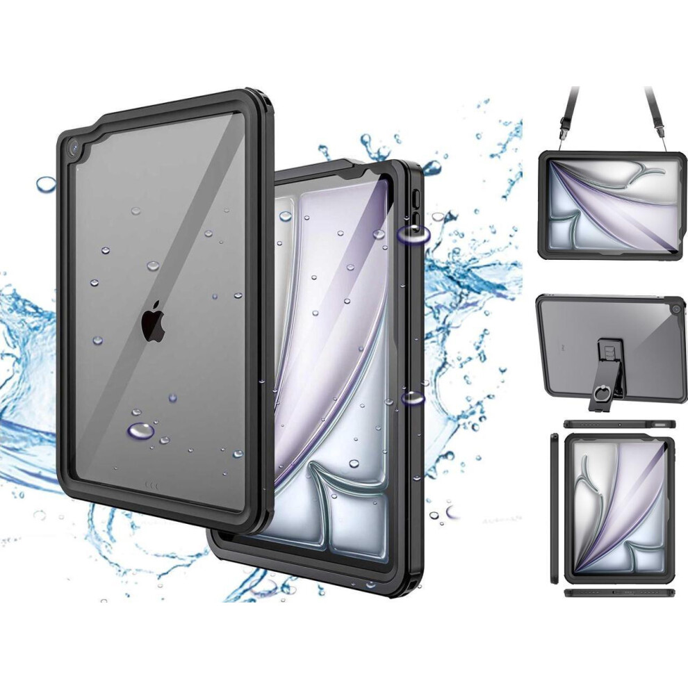 Waterproof Case For Ipad Air 11 Inch M3 M2 2025 2024 & Ipad Air 5Th & 4Th Gen 10.9 Inch 2022 2020, [Built-In Screen Protector] [Ip68 Waterproof] Shock 609808321876