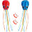 2 Pack New Upgraded Smiley Big Octopus Kite, Easy to Fly Long Co 1