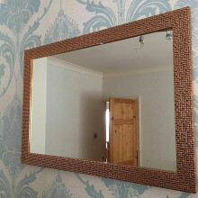 Mirror Mosaic Effect Gold 68x48CM