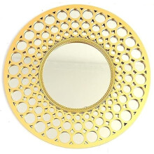 Round Wall Mirror Artistic Gold 63CM