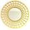 Round Wall Mirror Artistic Gold 63CM 1