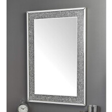 Jewel Wall Mirror Crystal Square 120x80cm