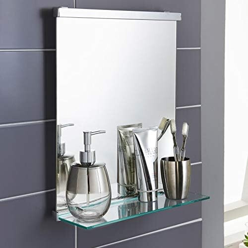 Premium Bathroom Mirror With Shelf