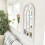Mirror White Elegant Decor Piece 69X34cm 2