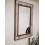 Brown Flower Wooden MDF Mirror 60X90cm 2