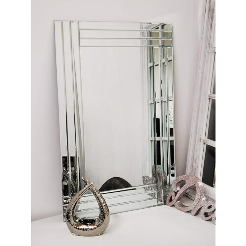 Mirror Bevelled Triple Edge Frameless 40X60cm