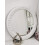 Stylish Round Wall Mirror 51CM 2